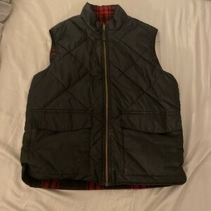 Mens black vest